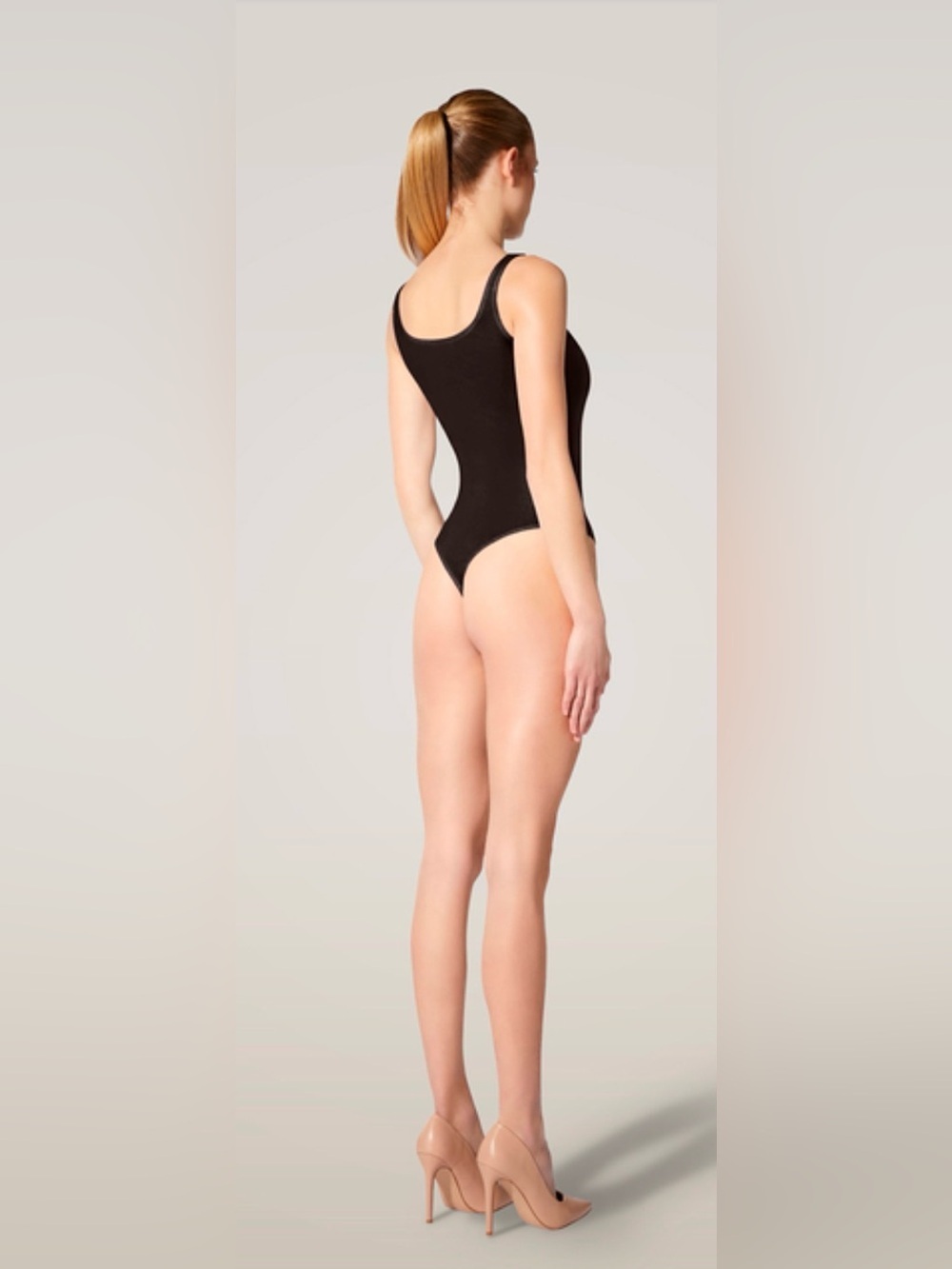 Wolford Jamaika String Bodysuit in Limited Edition BLUSH PINK - Size M $255 - Picture 2 of 7